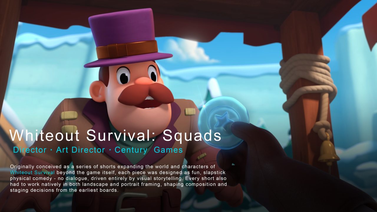 WHITEOUT SURVIVAL SQUADS portfolio page
